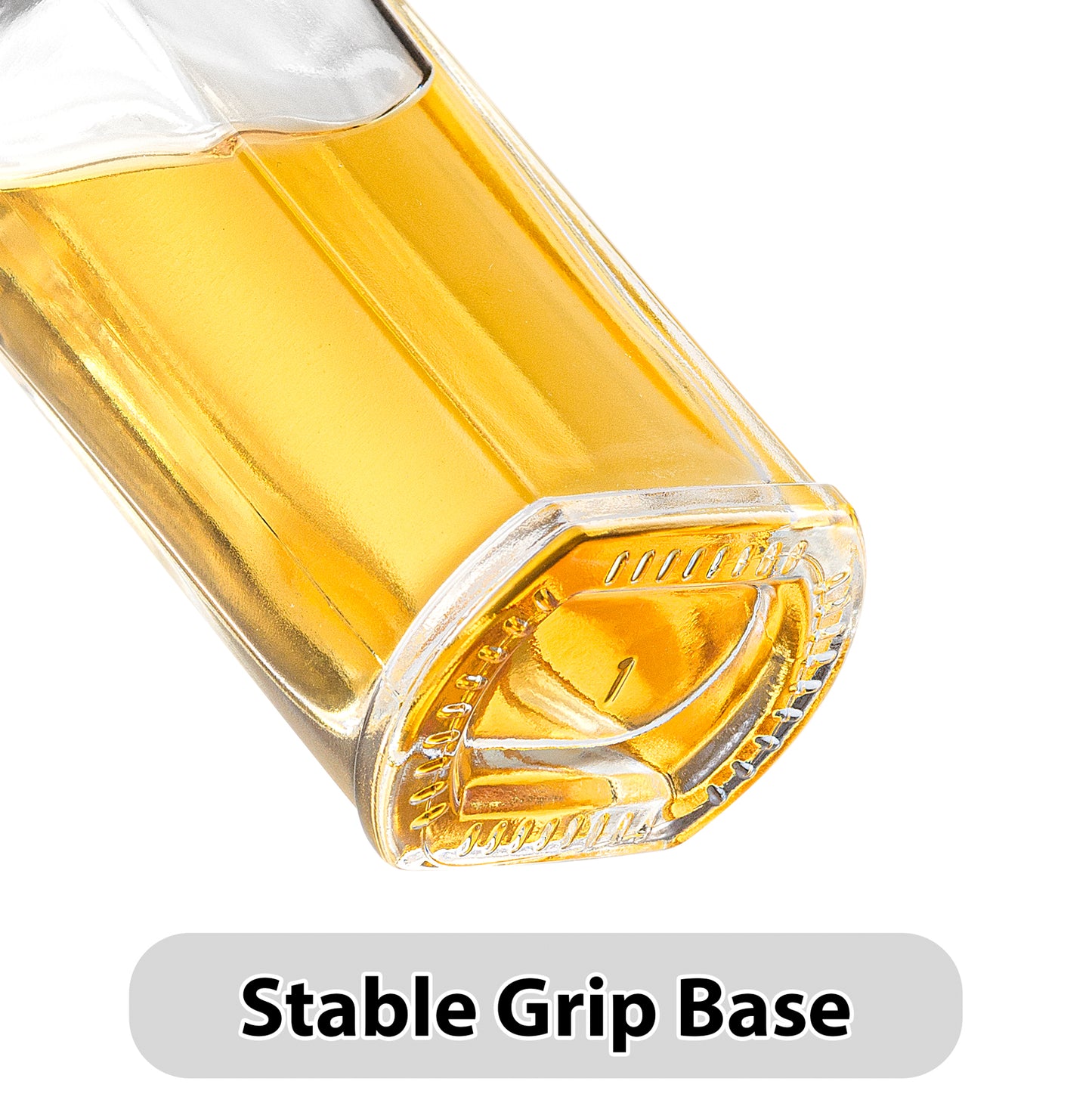 Mini Glass Bottles with Gold Caps and Heat Shrinks - 50 ml