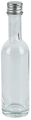 Bulk Pellah Mini Bottle Glass With Caps Small 50ml 1.7 Oz 144 Pack